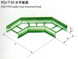 XQJ-T1-02 梯级式水平弯通